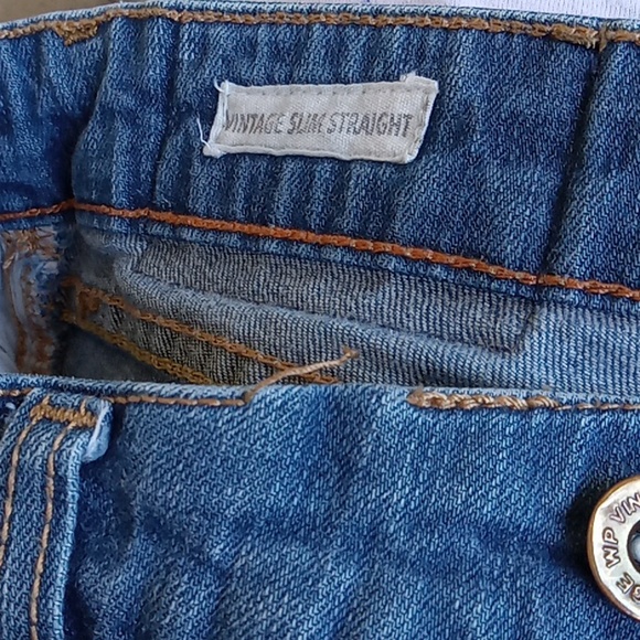 Men's Weatherproof Original Vintage Slim Straight Blue Jean's - Picture 6 of 6